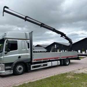 foto 7.2m valník Eur6 DAF + Atlas12tm