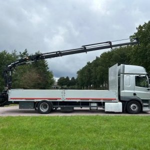 foto 7.2m valník Eur6 DAF + Atlas12tm