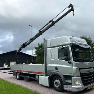 foto 7.2m valník Eur6 DAF + Atlas12tm