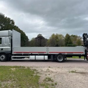 foto 7.2m valník Eur6 DAF + Atlas12tm