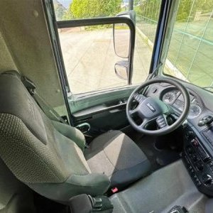 foto 29t DAF 6x2 kovošrot kontejner+ HR drapák hákovka s rukou