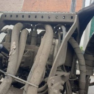 foto 6x4 les 33/26t DAF 510HP měchy +klaničák =souprava 70/48t