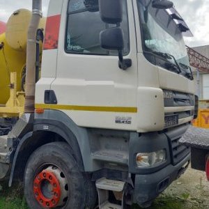 foto 9m3 beton mix Kurta 8x4 DAF autodomíchávač