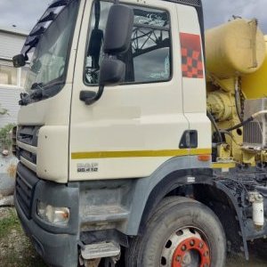 foto 9m3 beton mix Kurta 8x4 DAF autodomíchávač