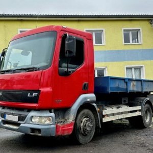 foto 12t DAF hák 2018 kontejner nosič měchy