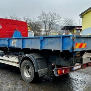 foto 12t DAF hák 2018 kontejner nosič měchy