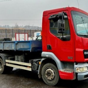 foto 12t DAF hák 2018 kontejner nosič měchy