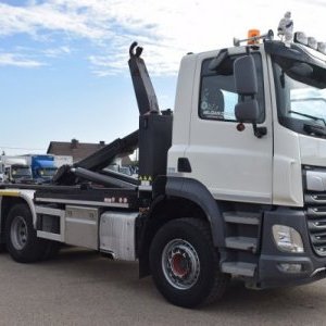 foto 6x4 Eur6 DAF kontejner