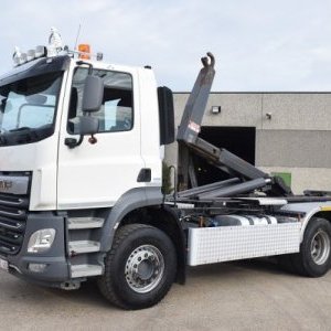 foto 6x4 Eur6 DAF kontejner