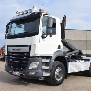 foto 6x4 Eur6 DAF kontejner