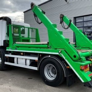 foto Eur6 DAF řetězový kontejner bikran
