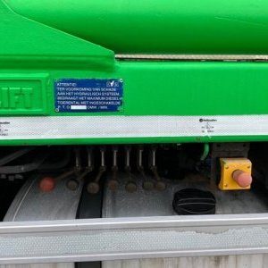 foto Eur6 DAF řetězový kontejner bikran