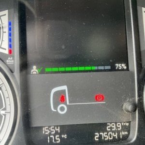 foto Eur6 DAF řetězový kontejner bikran