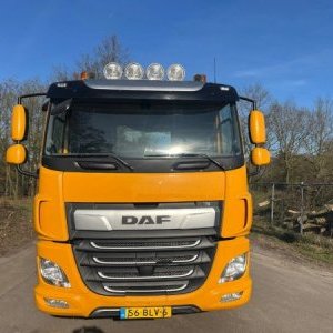 foto Eur6 DAF 20,5t  řetězový kontejner bikran
