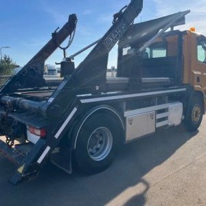 foto Eur6 DAF 20,5t  řetězový kontejner bikran