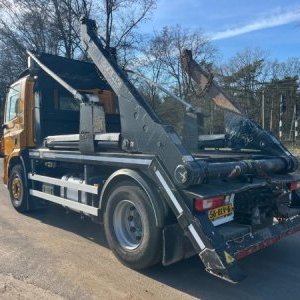 foto Eur6 DAF 20,5t  řetězový kontejner bikran
