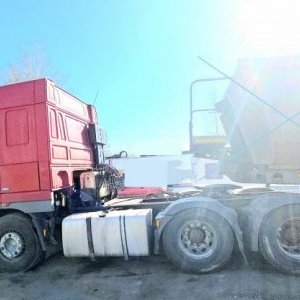 foto 6x4 hydr. 61t DAF XF105.460 manual tahač