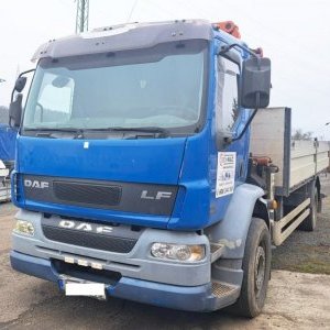 foto 19t DAF LF55.250 +Palfinger PK10000 valník 6m s HR