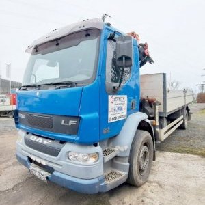 foto 19t DAF LF55.250 +Palfinger PK10000 valník 6m s HR