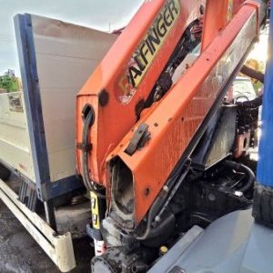 foto 19t DAF LF55.250 +Palfinger PK10000 valník 6m s HR