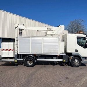 foto Eur5 DAF 12t plošina 14m