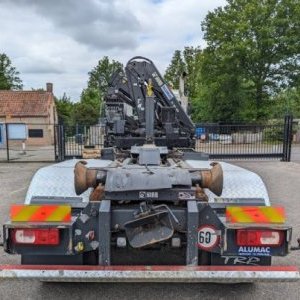 foto 6x4 Eur5 DAF kontejner + HIAB 16tm