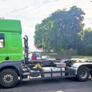 foto 6x2 DAF hák(2023) CTS kontejner automat lůžko zvedačka zatáčecí
