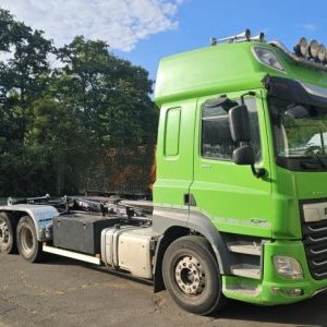 foto 6x2 DAF hák(2023) CTS kontejner automat lůžko zvedačka zatáčecí